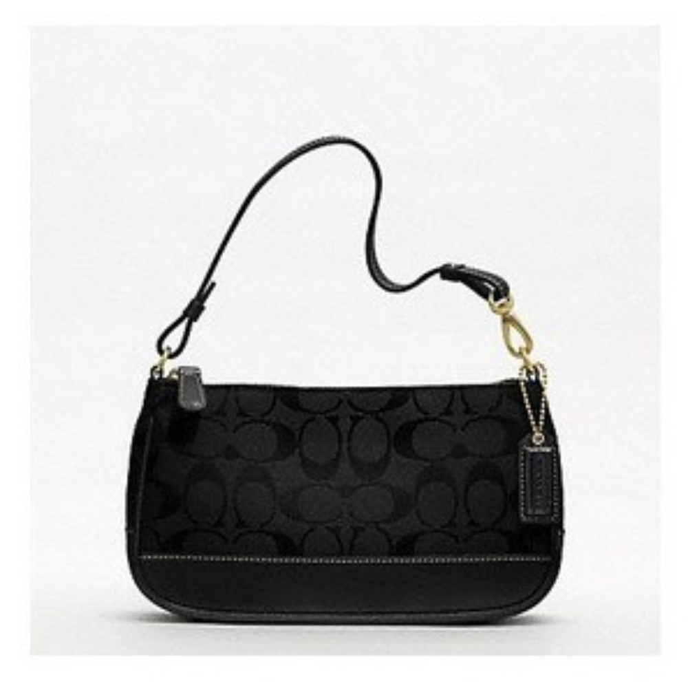 Authentic COACH mini black purse